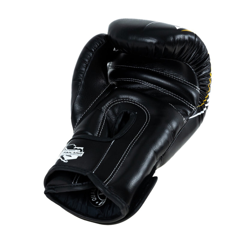 Gants de boxe King Pro Boxing Spartan 3 - noir/or, KPB/BG SPARTAN 3