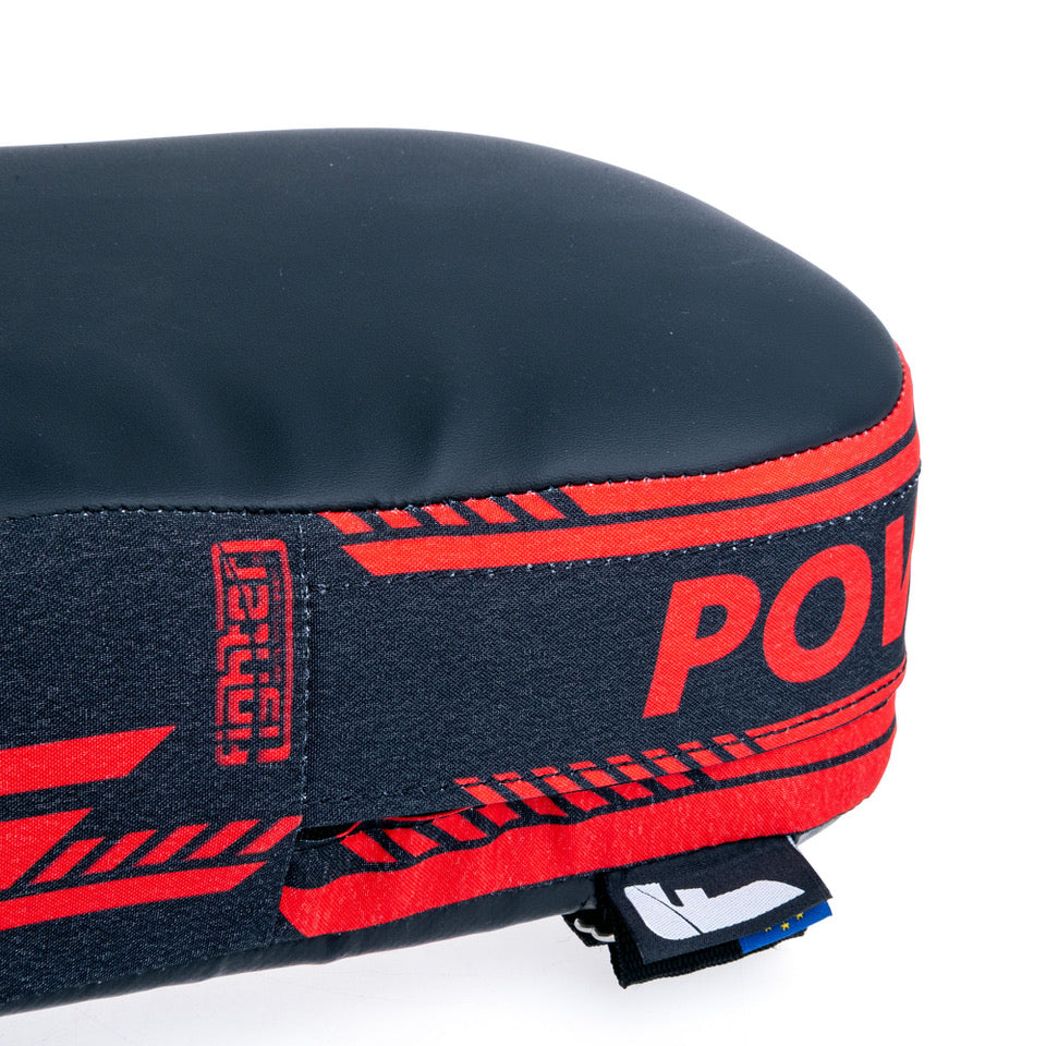 Fighter Schild Thai Maxi - Power Series - Schwarz/Rot