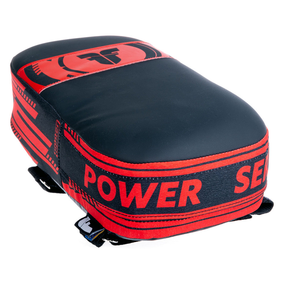 Fighter Schild Thai Maxi - Power Series - Schwarz/Rot