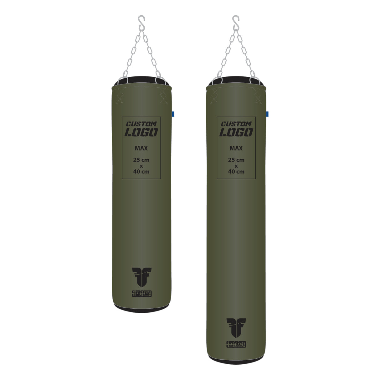 Fighter Boxing Bag Professional - custom logo, 150cm & 180cm; diameter 36cm