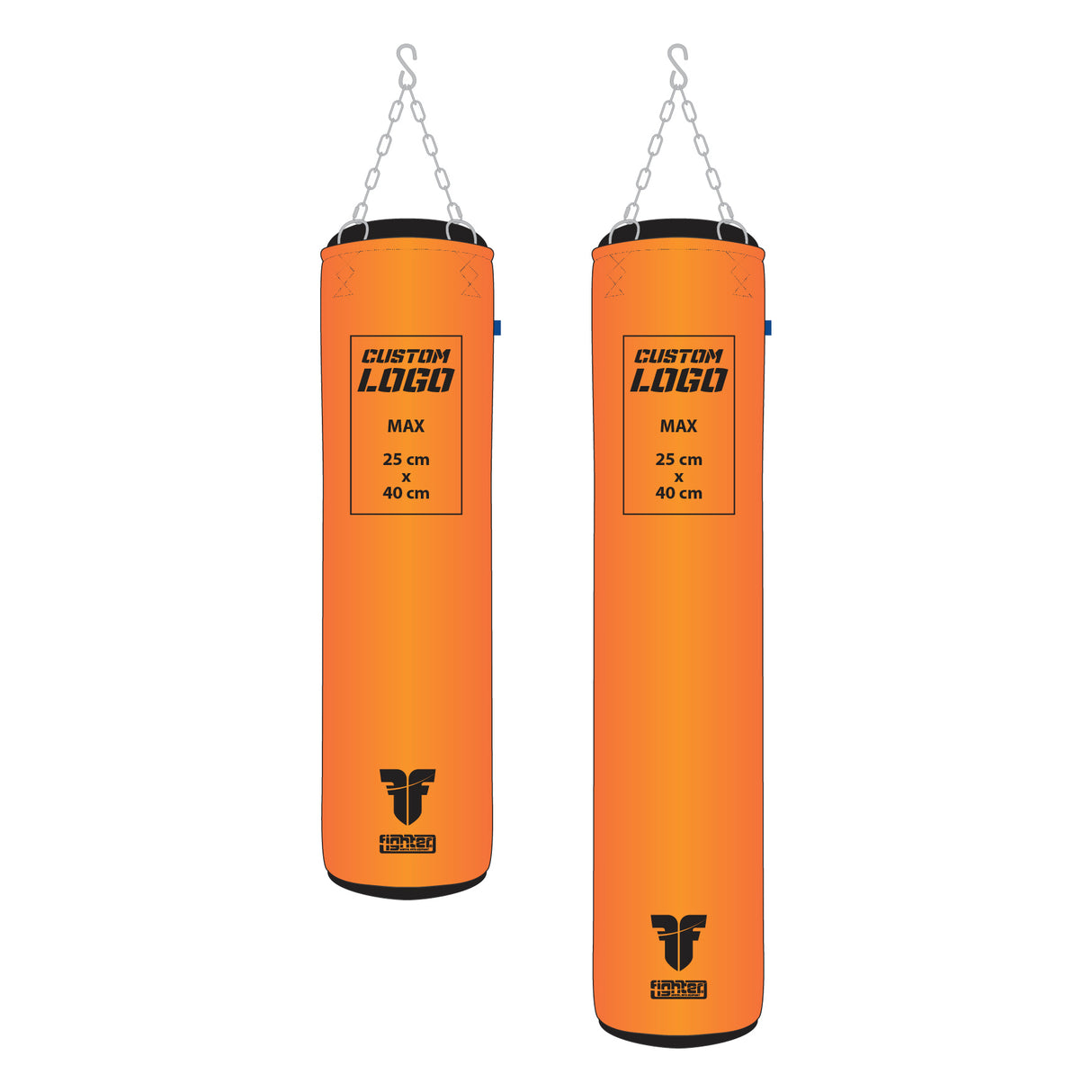 Fighter Boxing Bag Professional - custom logo, 150cm & 180cm; diameter 36cm