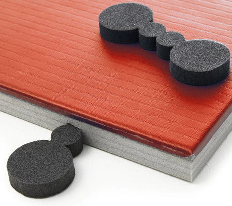 Factory Second - Trocellen judo tatami I-TIS Training 2x1 m - red 5 cm