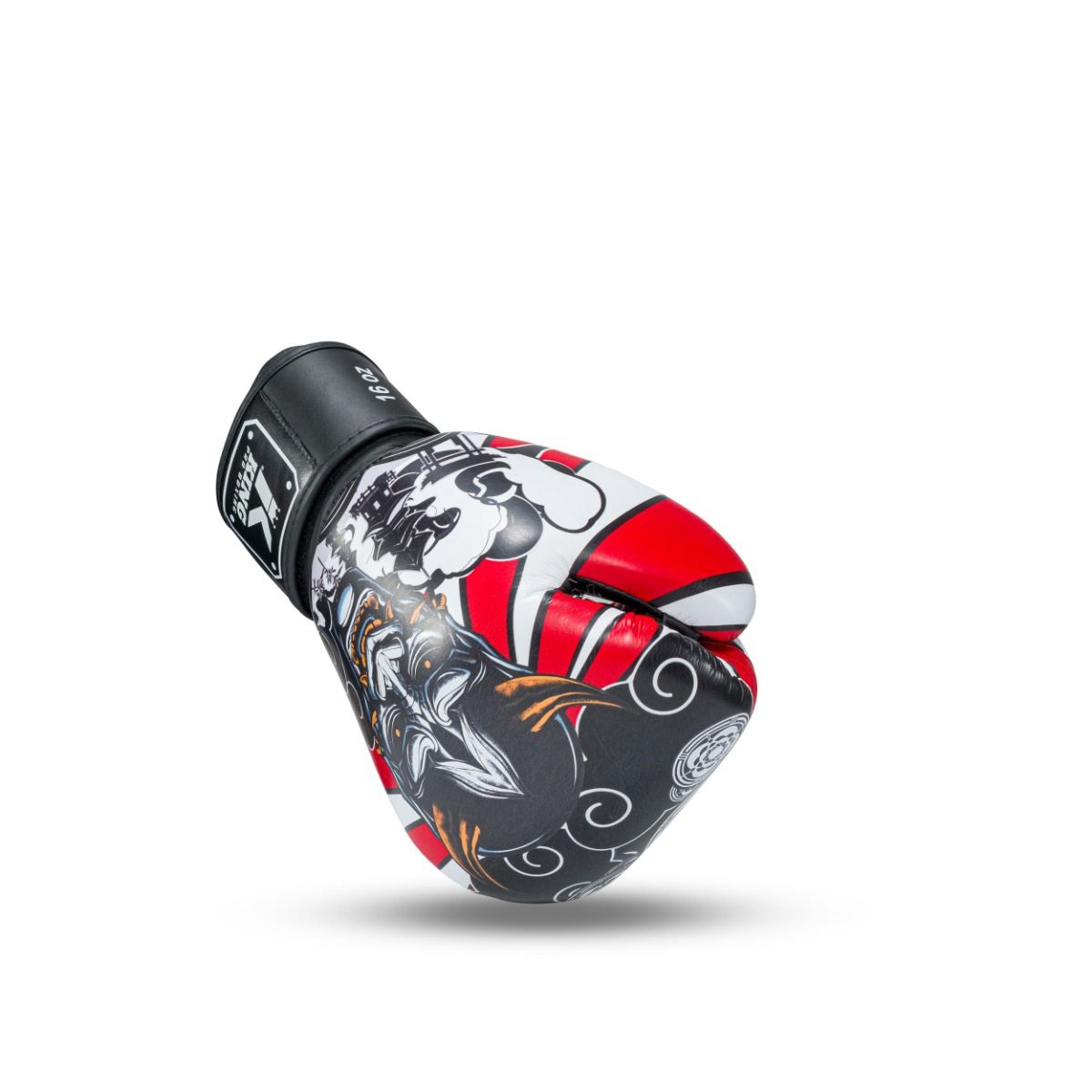 Guantes de boxeo King Pro Boxing Hannya - Negro/Rojo, KPB/BG Hanya Rd