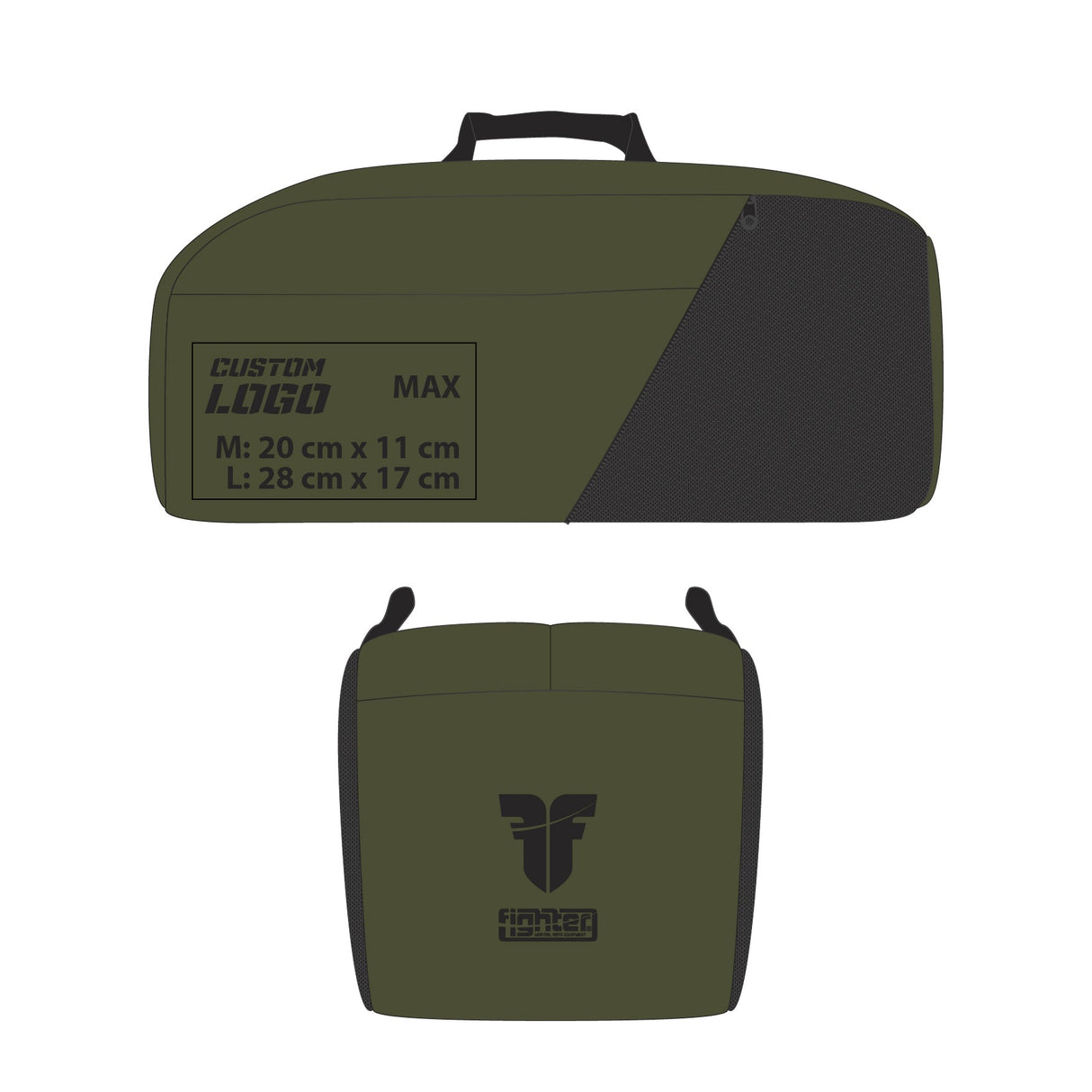 Fighter Sports Bag/Backpack - Custom logo