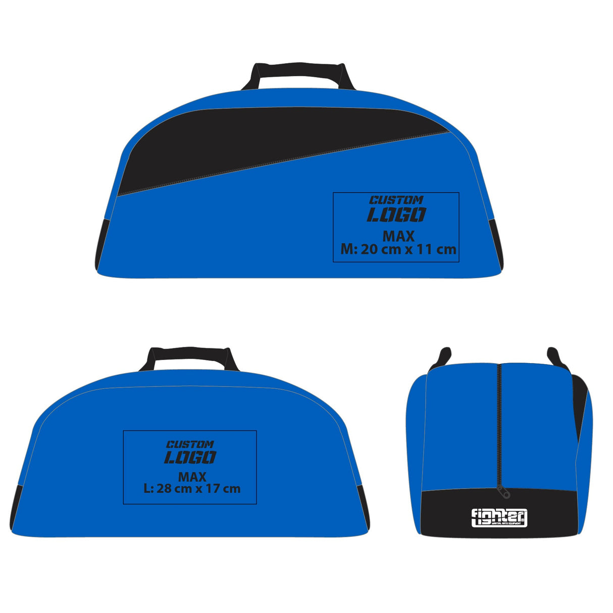 Fighter GYM Sports Bag - Custom logo