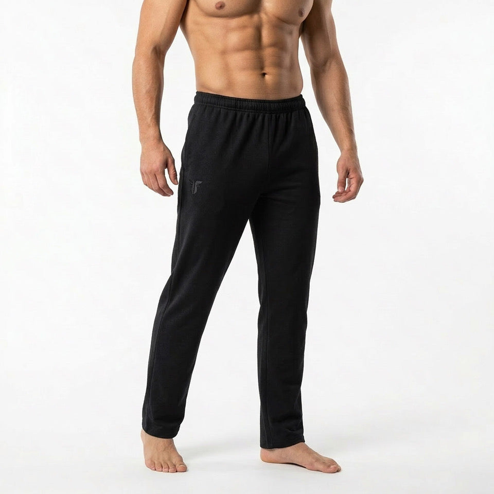 Fighter sweatpants – black, F25JGP-02