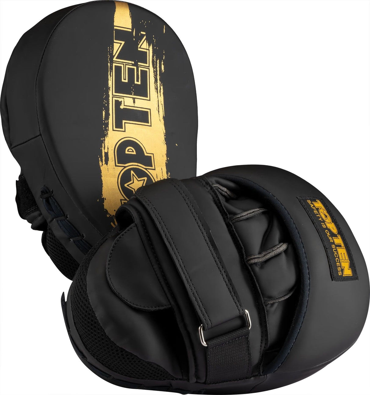 TOP TEN Power Ink Golden Star Focus Mitts – black/gold, 11201-92