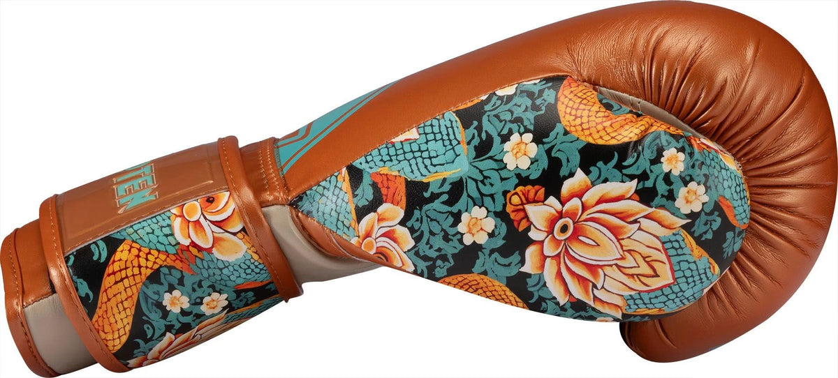Top Ten “Dragon” Boxing Gloves – Orange/Green, 22197-53