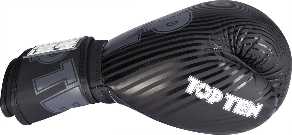TOP TEN "Vectory" Boxing Gloves, black - 22195-9
