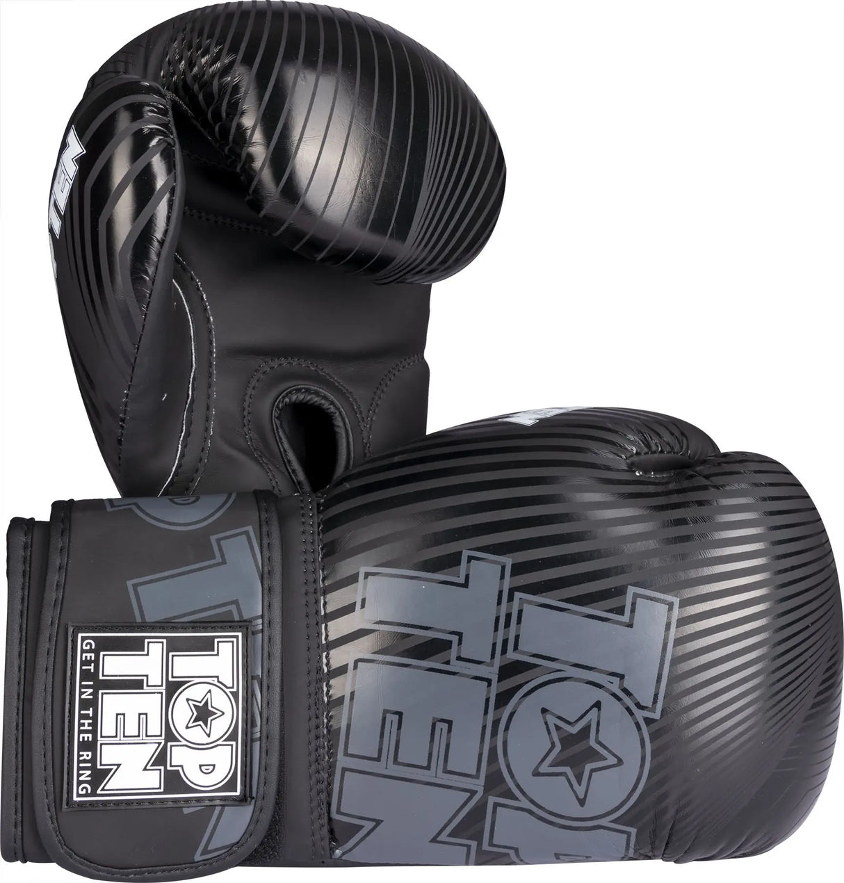 TOP TEN "Vectory" Boxing Gloves, black - 22195-9