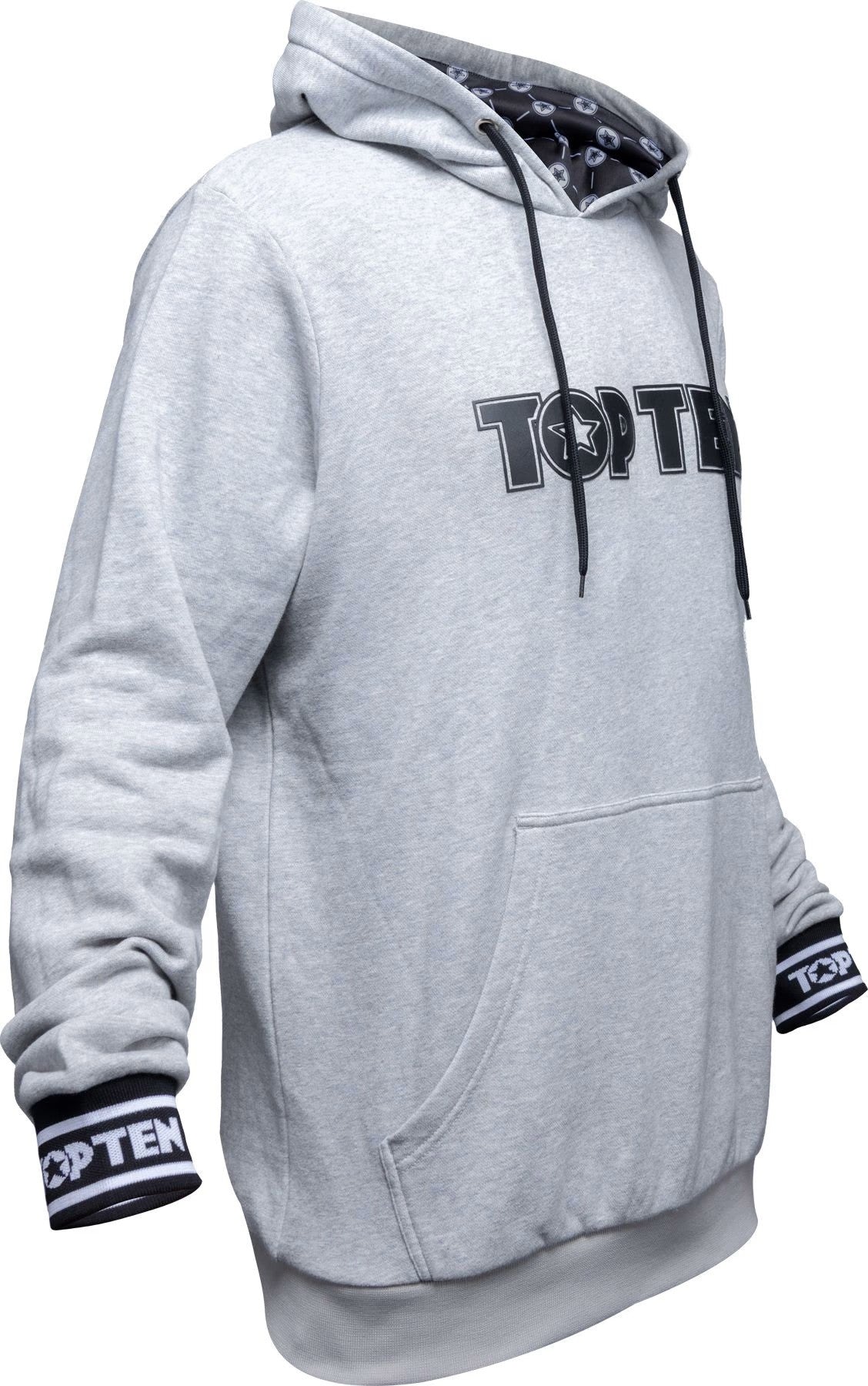 Top Ten "Fight Club" Hoodie, gray - 19133-1