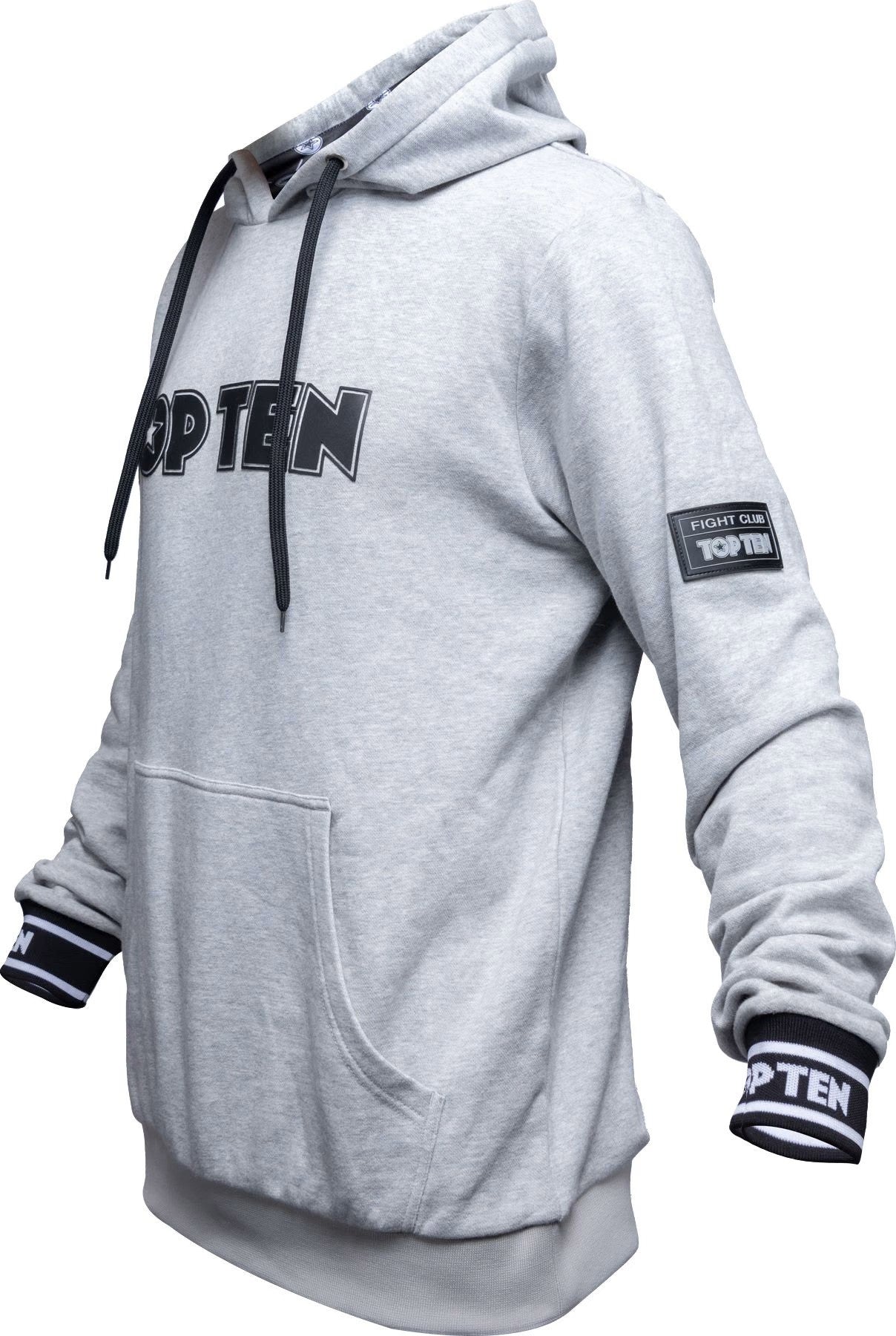 Top Ten "Fight Club" Hoodie, gray - 19133-1
