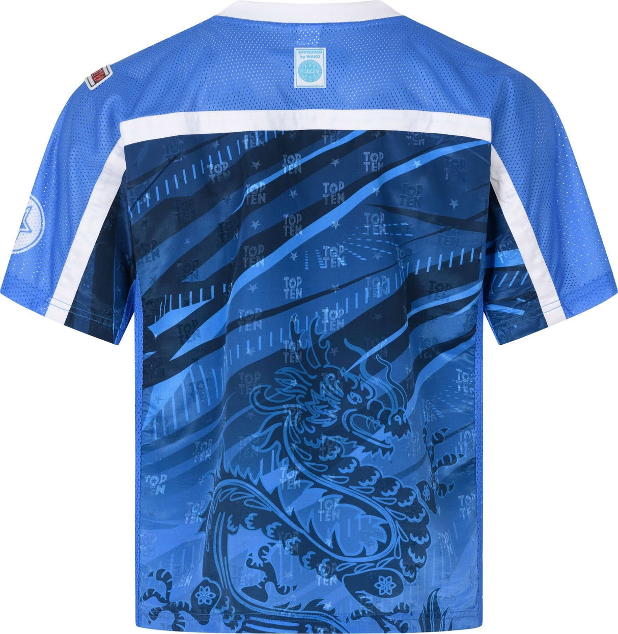 Kickboxing T-Shirt “Legacy25” WAKO – Blue, 16211-6