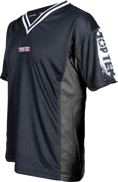 Top Ten T-Shirt "SlimFit" - black, 16241-9