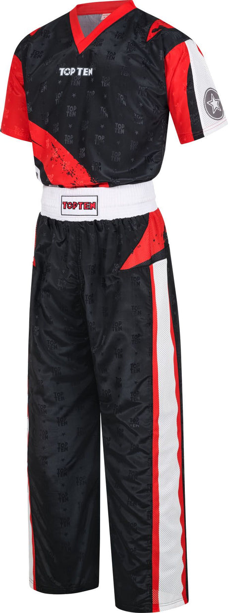 TOP TEN Urban Arts Uniform – schwarz/rot, 16814-94