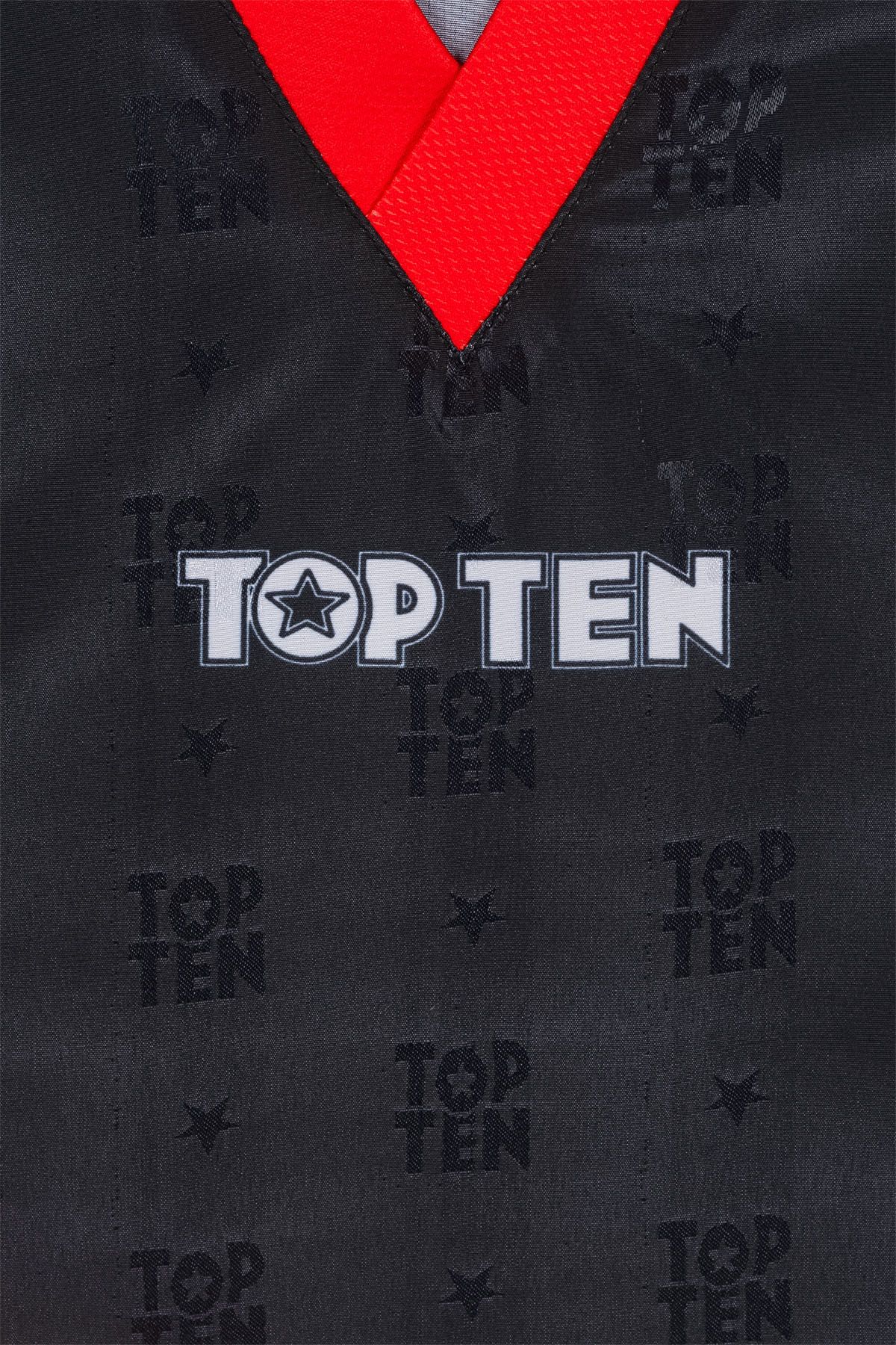 Top Ten Urban Arts Uniforme - Negro/Rojo, 16814-94