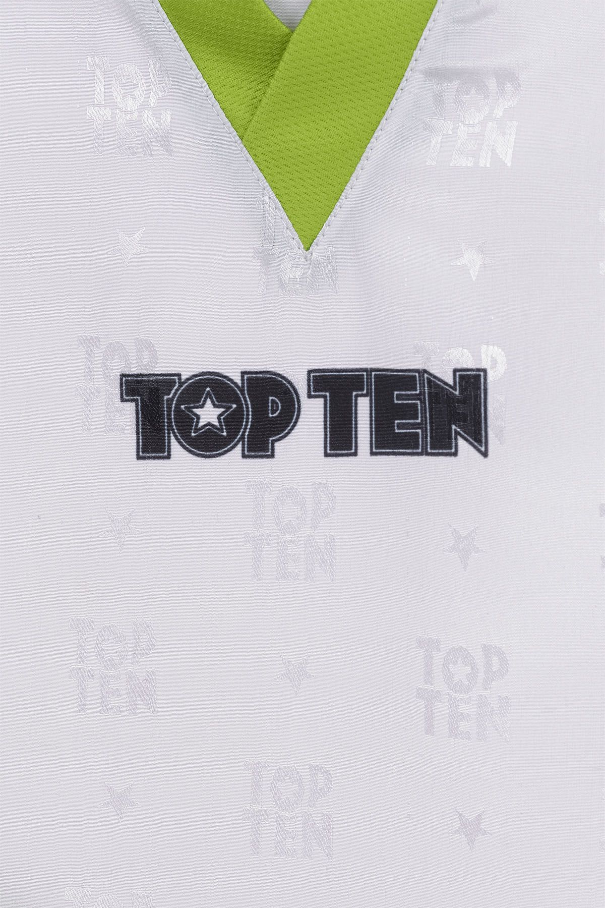 Top Ten Urban Arts Uniform - White/Green, 16814-15