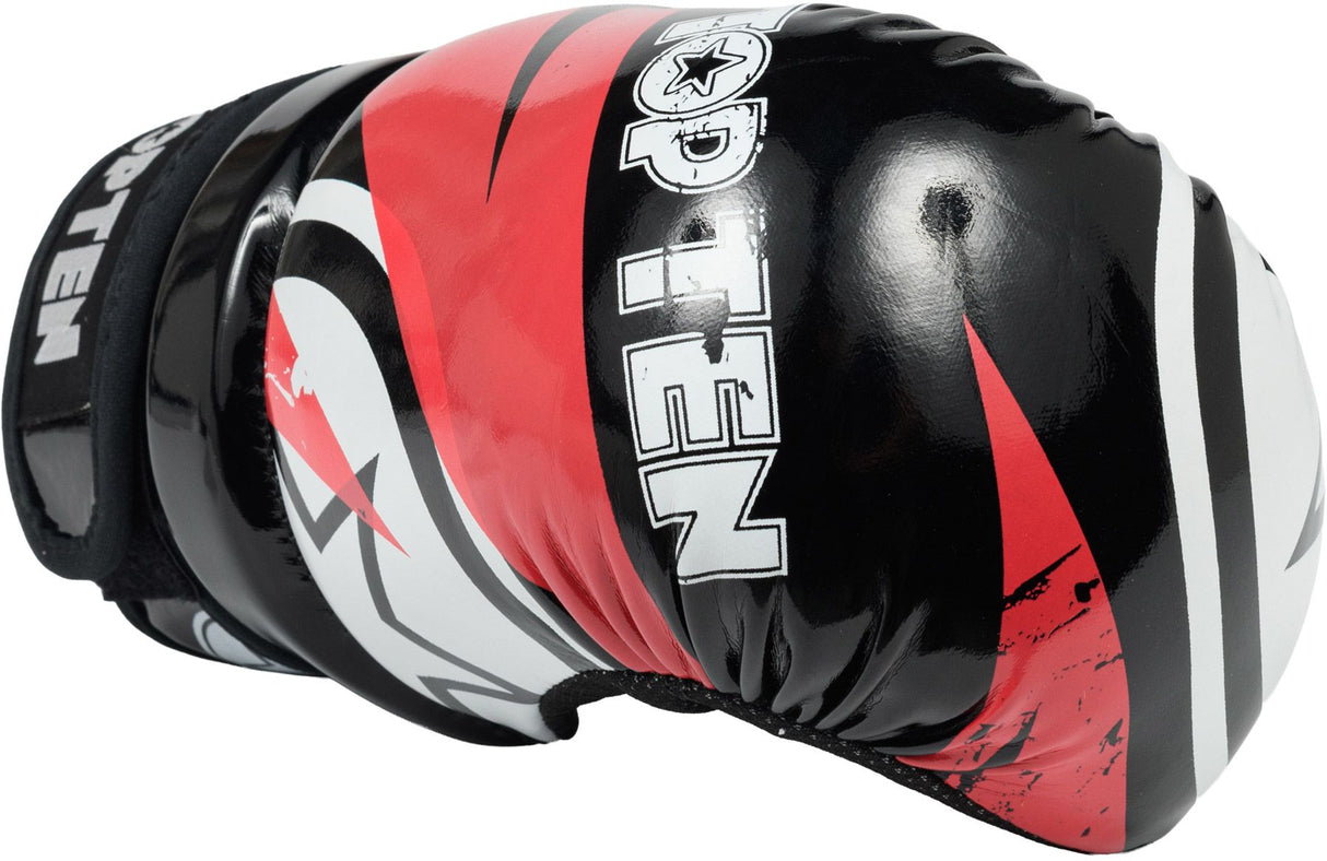 Gants ouverts Top Ten Urban Arts - Red / Black, 21659-9