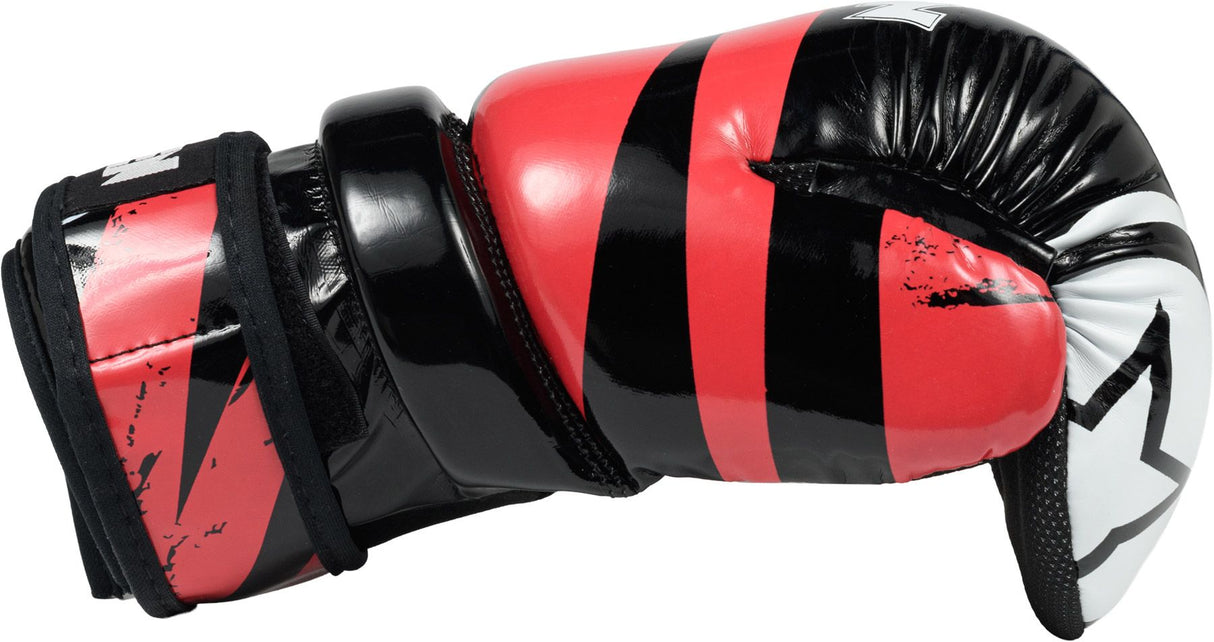 Gants ouverts Top Ten Urban Arts - Red / Black, 21659-9