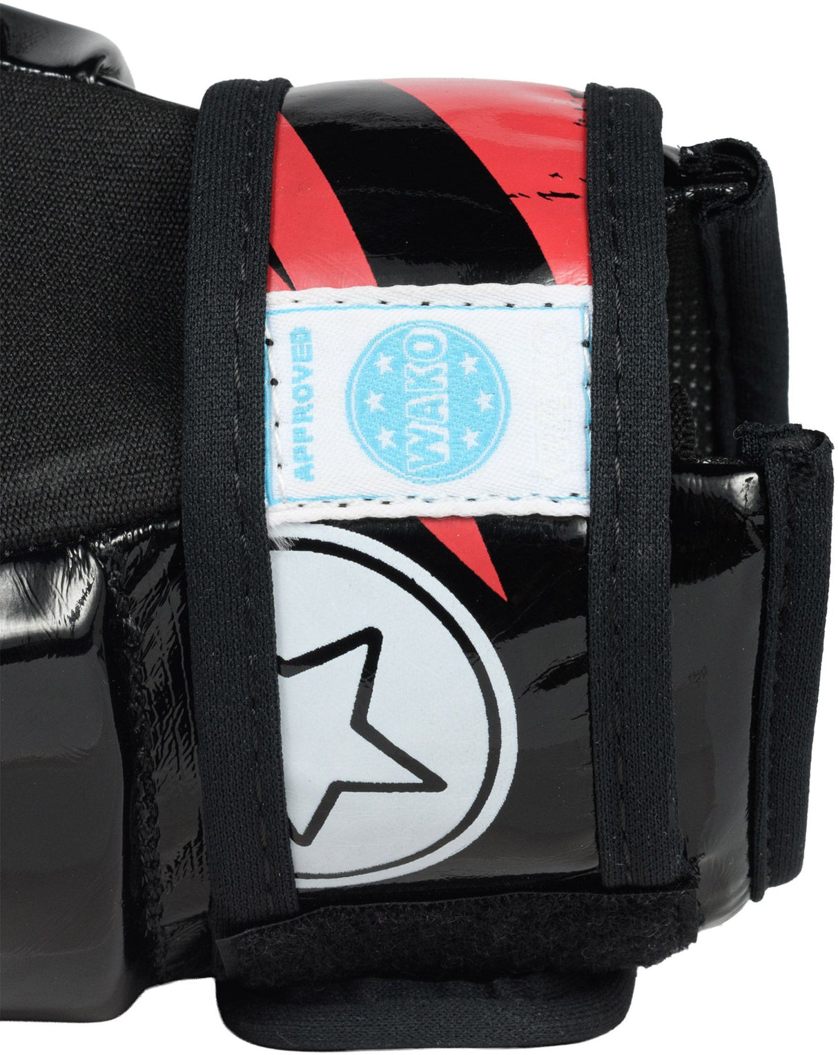 Gants ouverts Top Ten Urban Arts - Red / Black, 21659-9