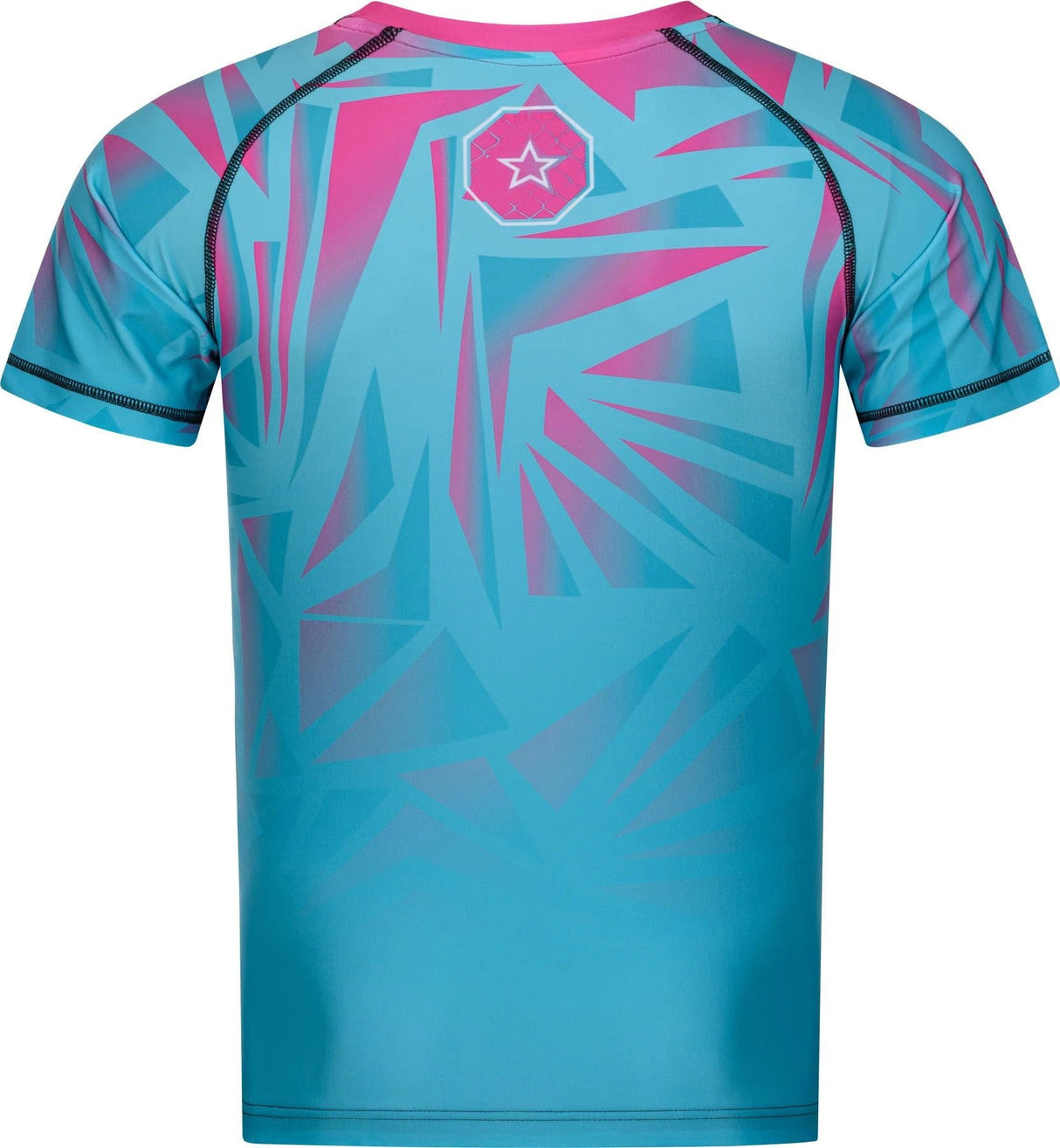 Top Ten “Borrado” Rashguard – blue/pink, 14153-67