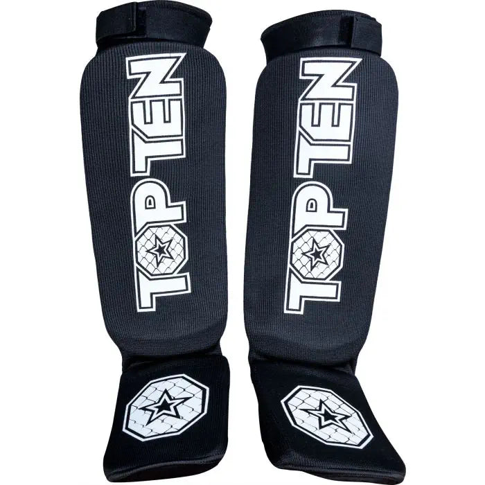 Top Ten Shin Guards Contender - Black, 3210-99