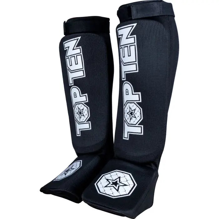 Top Ten Shin Guards Contender - Black, 3210-99