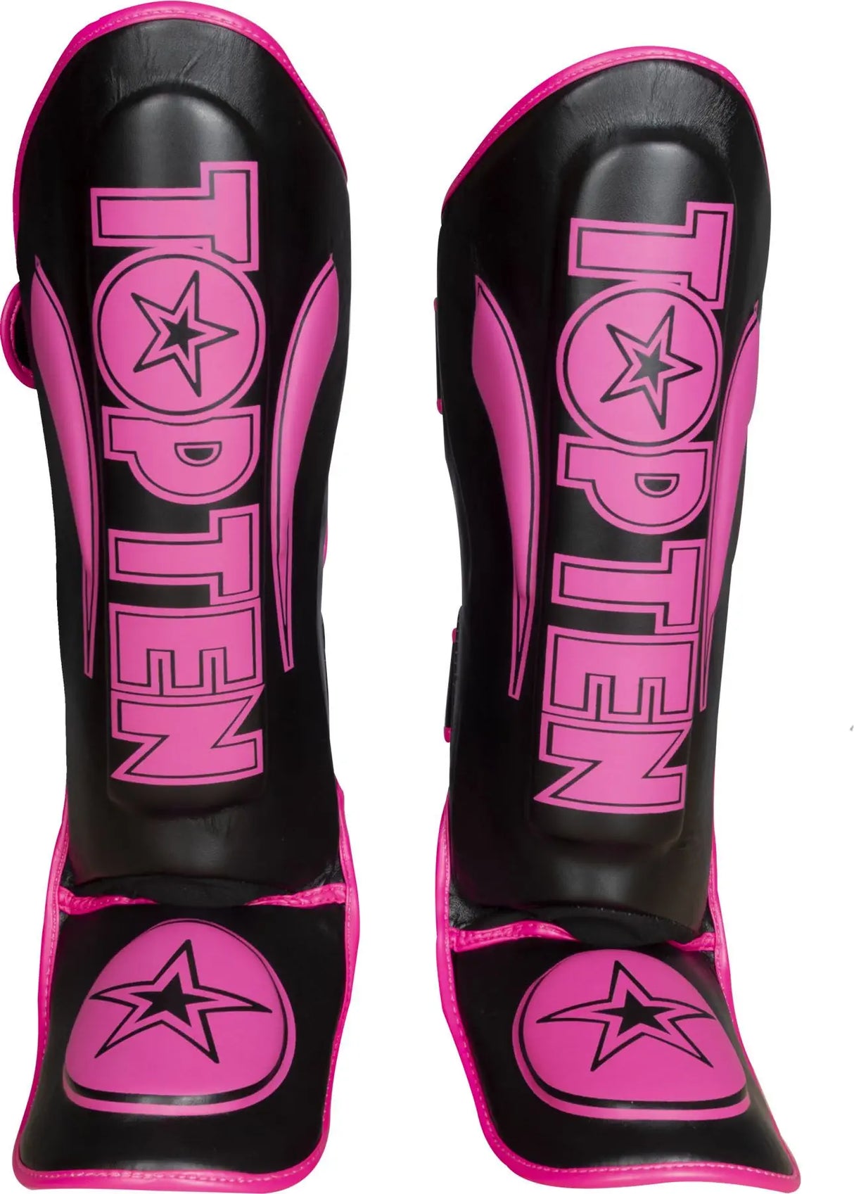 Shin Guards Top Ten Superlight - Black/Pink, 32194-97
