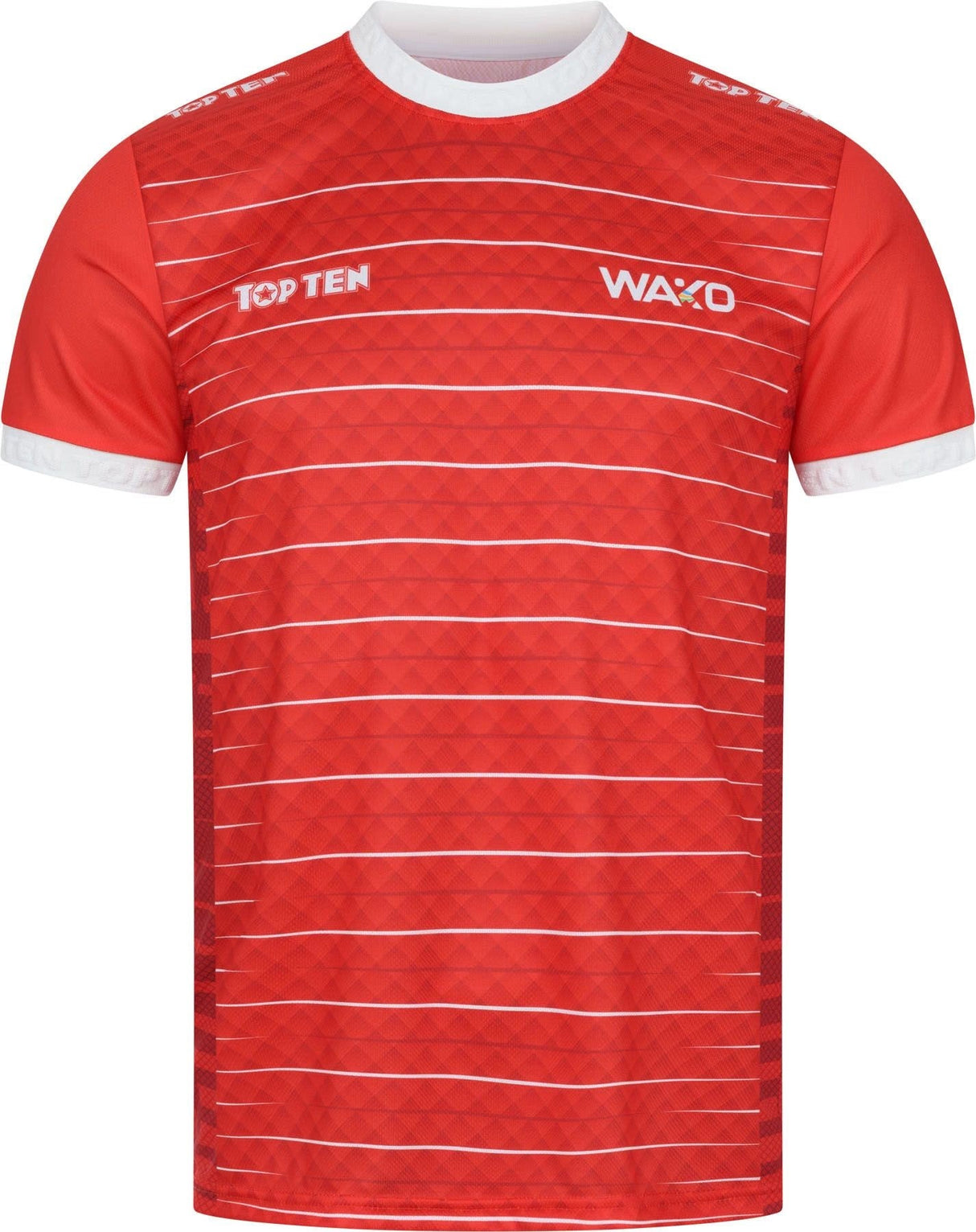 Top Ten WAKO T-Shirt - Red, 99320-1-4
