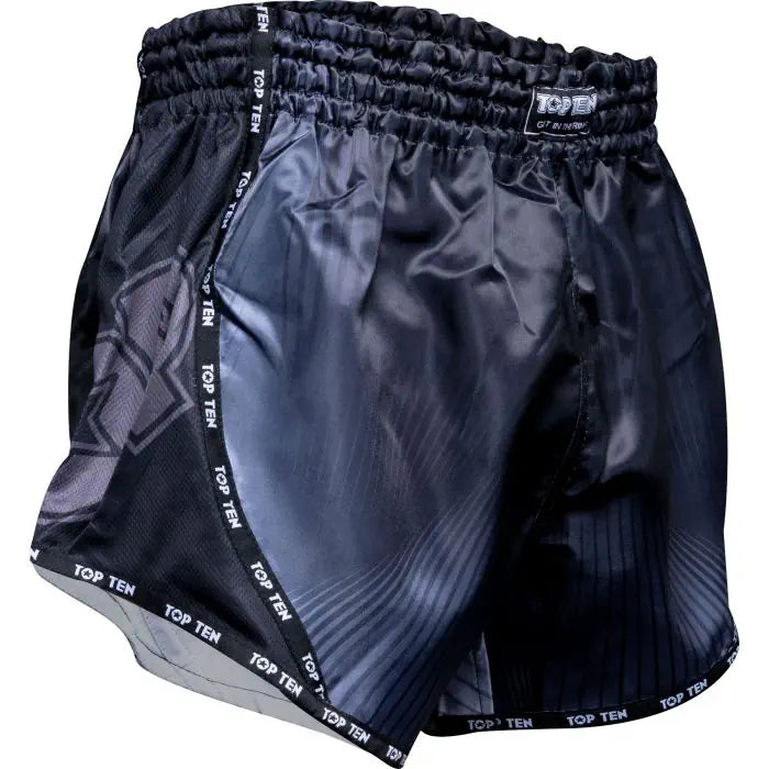 TOP TEN Kickbox-Shorts „Vectory“ – schwarz, 18621-91