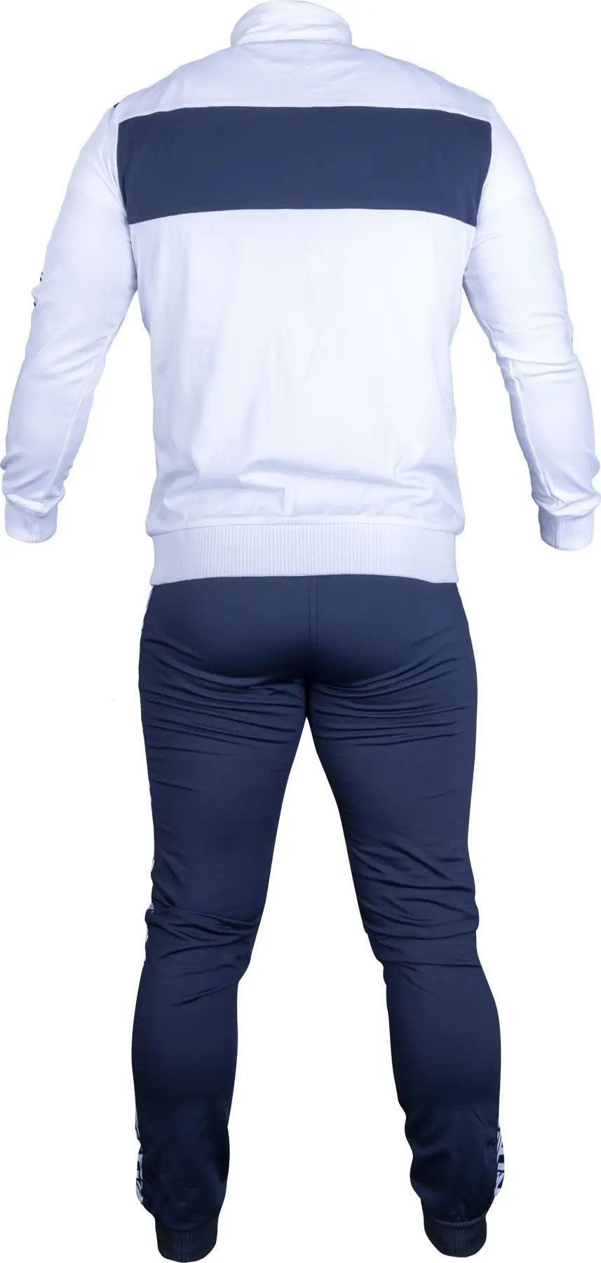 Herren-Trainingsjacke TOP TEN Prism – weiß/blau, 7880-16