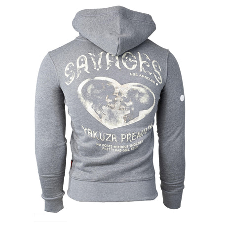 Sweat à capuche Yakuza Premium pour femme - gris, 3736