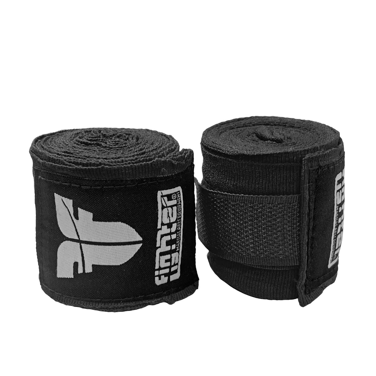 Bandages semi-élastiques pour les mains Fighter - noir, FHW-3030-02