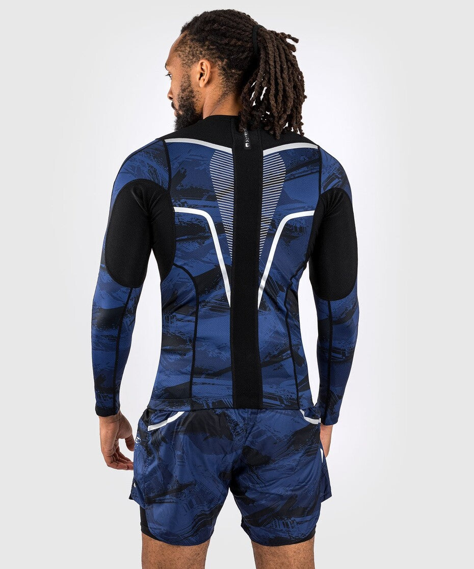 Rashguard Venum Electron 3.0 - bleu marine, VENUM-04551-018