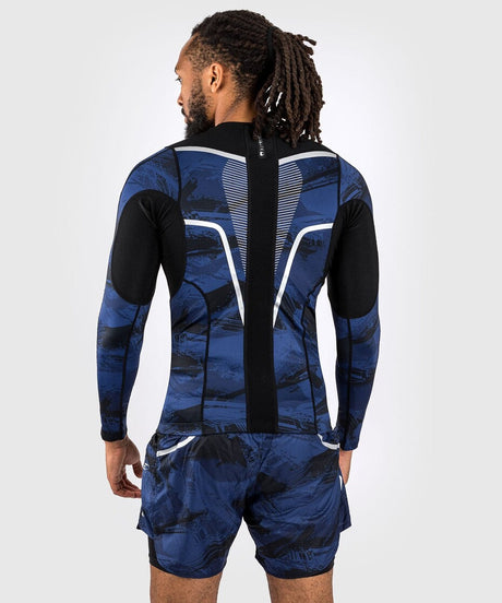 Rashguard Venum Electron 3.0 - bleu marine, VENUM-04551-018