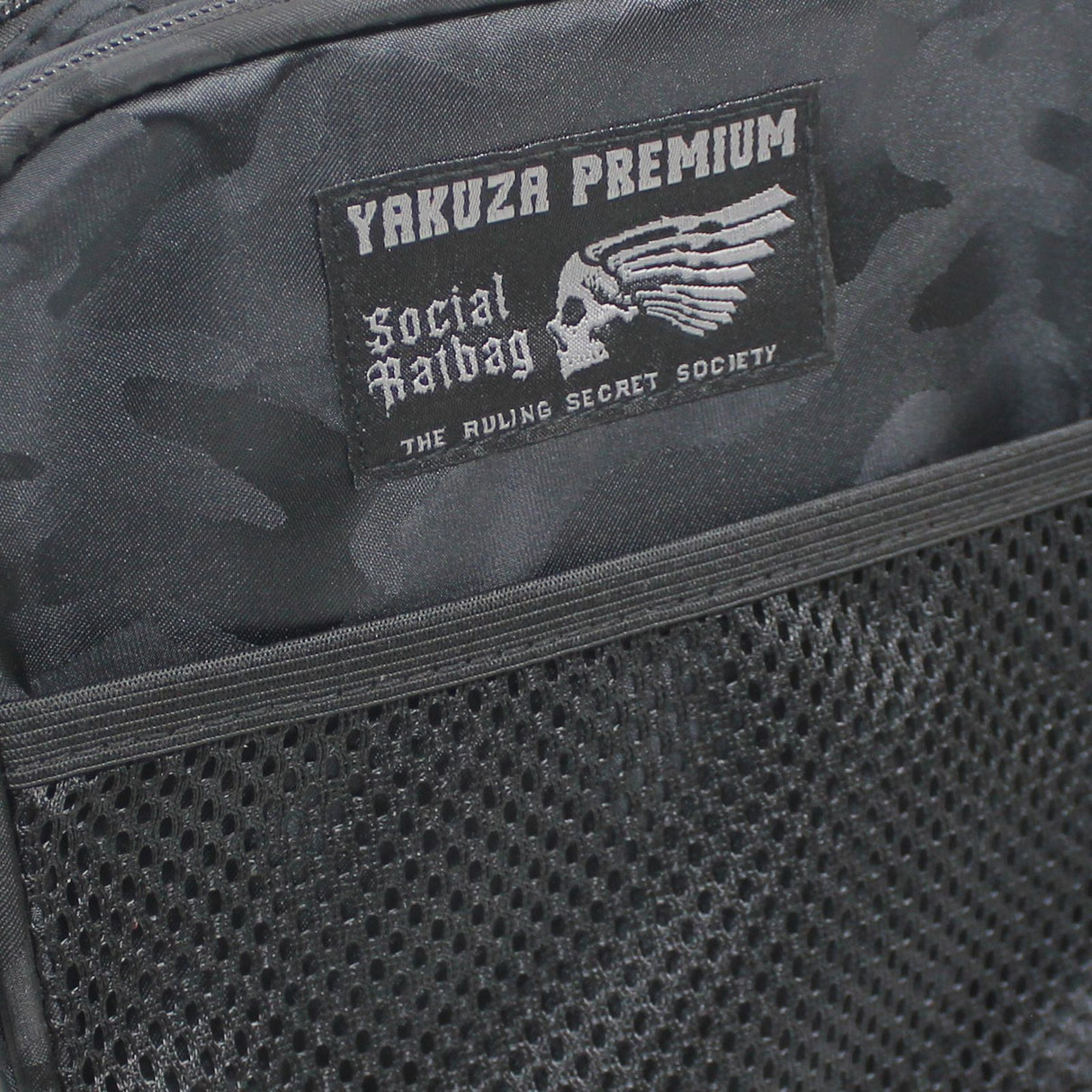 Bolso de hombro premium de Yakuza - CAMO NEGRO, 3574