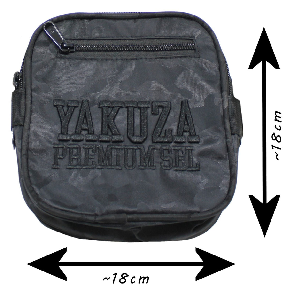 Bolso de hombro premium de Yakuza - CAMO NEGRO, 3574