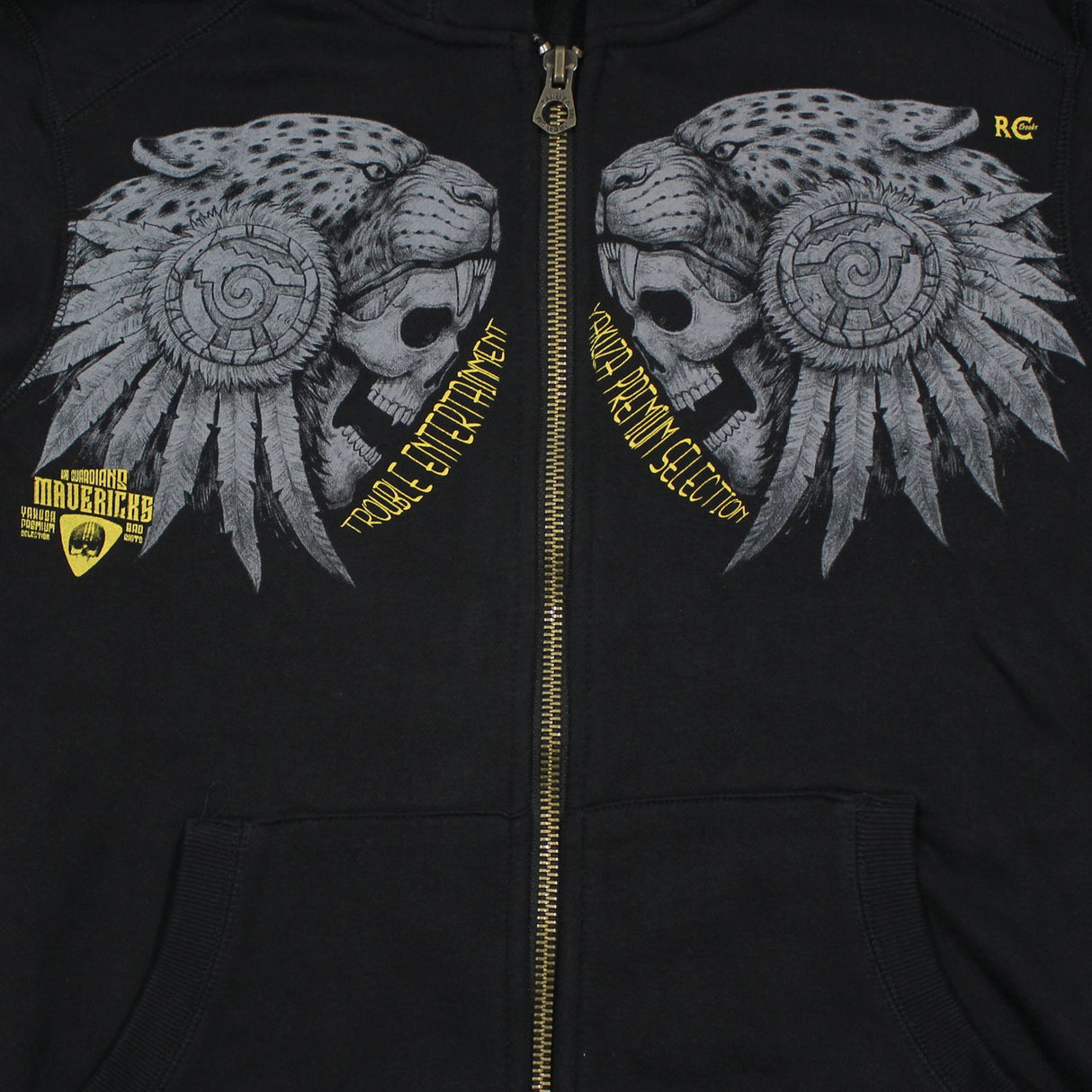 Fermeture éclair Yakuza Premium - noir, 3725B