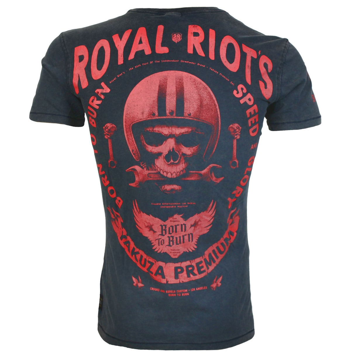 T-shirt premium Yakuza - bleu marine, 3719