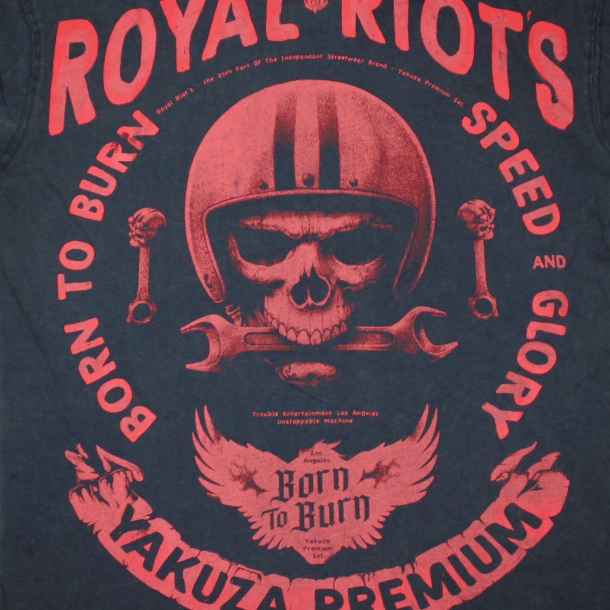 T-shirt premium Yakuza - bleu marine, 3719