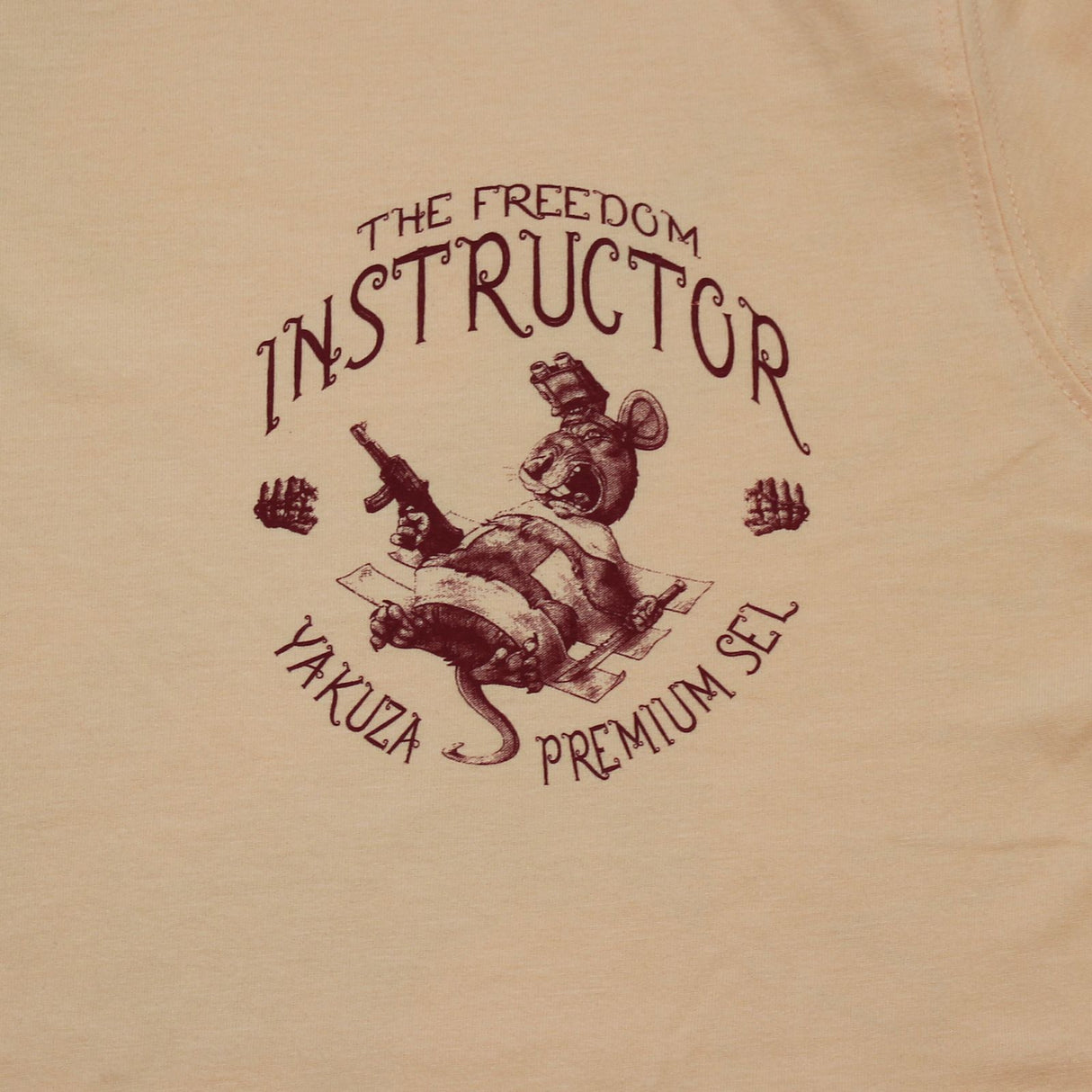 Camiseta premium de Yakuza - Creme Orange, 3709