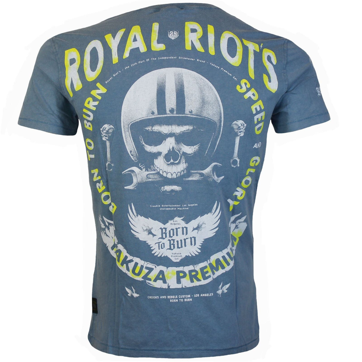 Camiseta premium de Yakuza - azul claro, 3719b