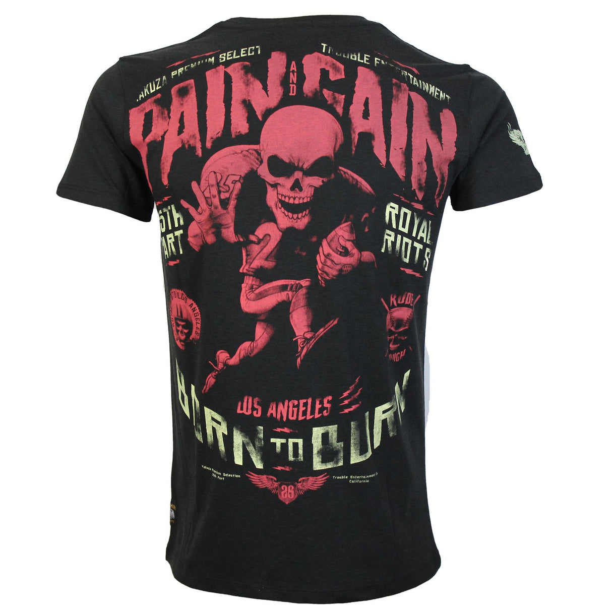 Camiseta premium de Yakuza-Negro, YPS-3707