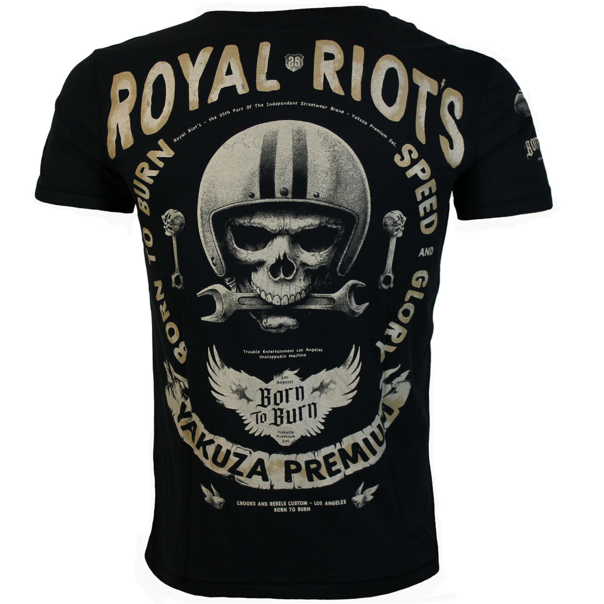 Camiseta Premium de Yakuza - Negro, 3719 Black