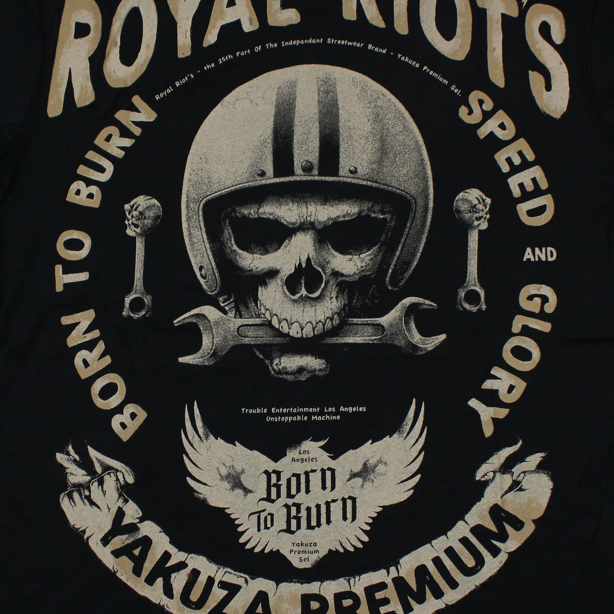 Camiseta Premium de Yakuza - Negro, 3719 Black