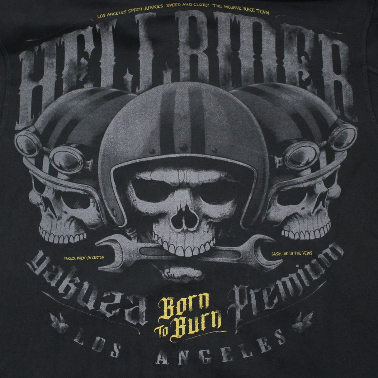 Sweat à capuche zippé Yakuza Premium - noir, 3824