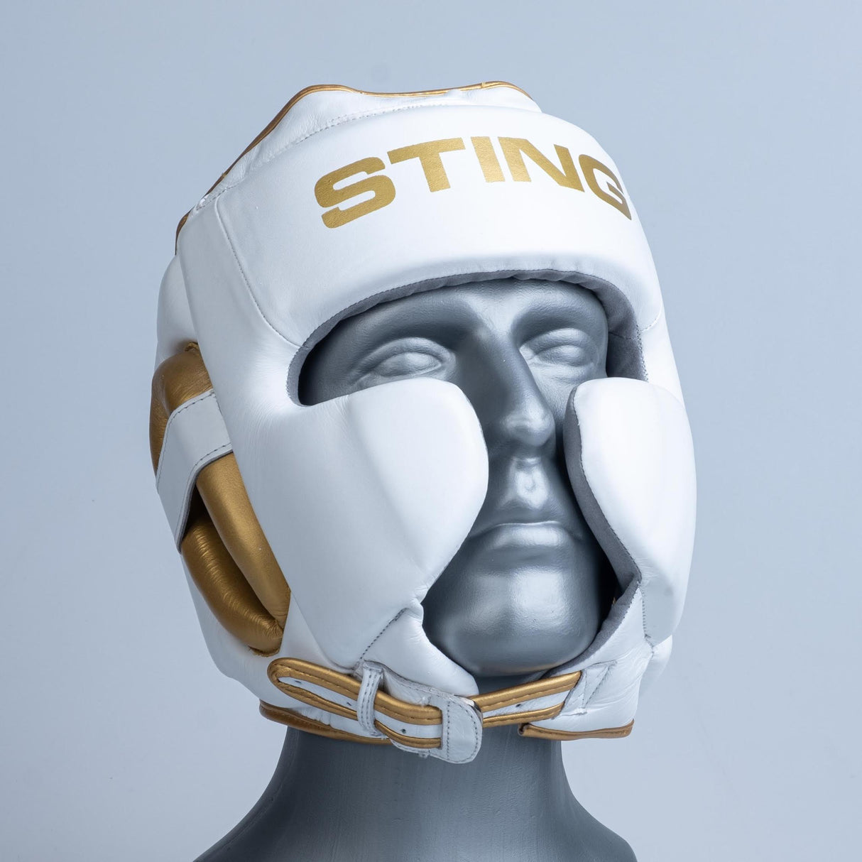 Cara completa de gel de víboras de guarnición de Sting - blanco/oro, 1030176