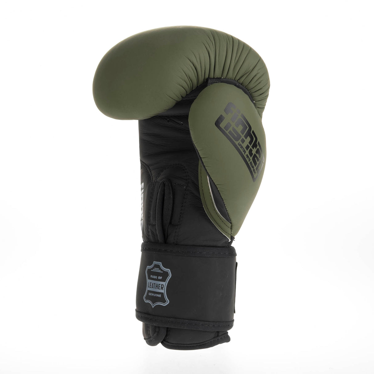 Guantes de boxeo de combate Siam - Matt Khaki, FBG -003kb