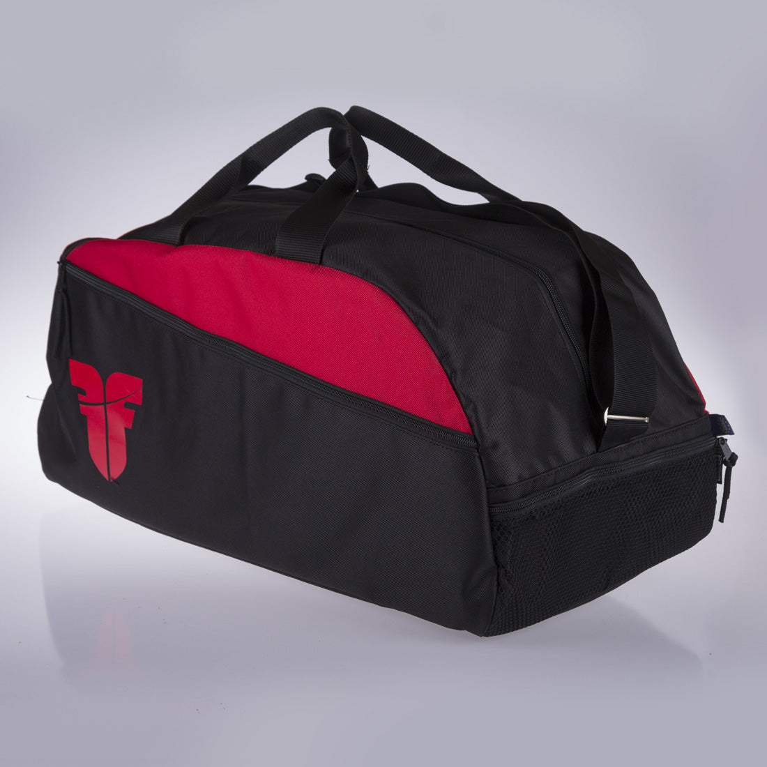 Fighter Sports Bag Gym - Negro/Rojo, FTG -02
