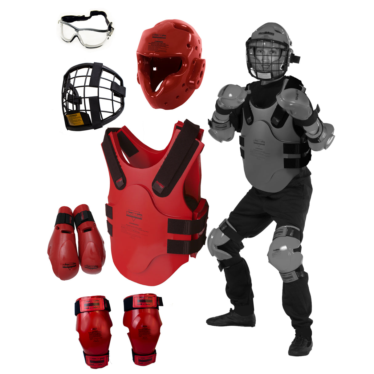 Costume étudiant RedMan XP, WWWRMPS